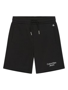 Calvin Klein Jeans Панталон черно / бяло