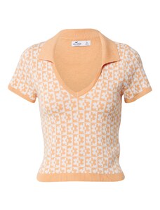 HOLLISTER Пуловер 'APAC' оранжево / бяло