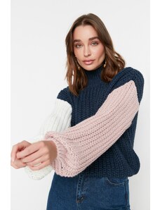 Дамски пуловер. Trendyol Color Block
