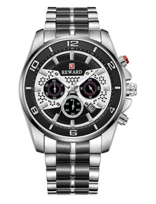 Мъжки часовник Reward CS1250, неръждаема стомана, сребърен