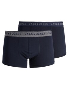JACK & JONES Боксерки 'Vincent' нейви синьо / сив меланж
