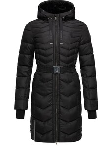 NAVAHOO Зимно палто 'Alpenveilchen' черно