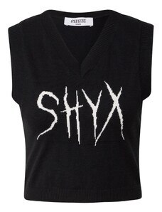 SHYX Тениска 'Kora' черно / бяло