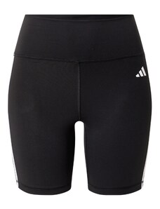 ADIDAS PERFORMANCE Спортен панталон 'Essentials' черно / бяло