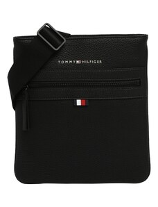TOMMY HILFIGER Чанта за през рамо тип преметка червено / черно / бяло