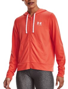 Суитшърт с качулка Under Armour Rival Terry FZ Hoodie-ORG 1369853-872 Размер L
