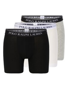 Polo Ralph Lauren Боксерки сив меланж / черно / бяло