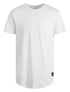JACK & JONES Тениска 'Noa' черно / бяло