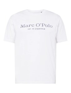 Marc O'Polo Тениска сив меланж / бяло