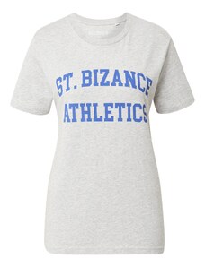 Bizance Paris Тениска 'GUSTIN' синьо / сив меланж