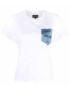 EMPORIO ARMANI T-Shirt 3L2T7L2J53Z 0100 bianco ottico