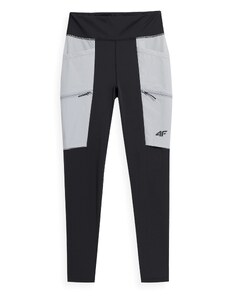 4F Спортен панталон сиво / антрацитно черно