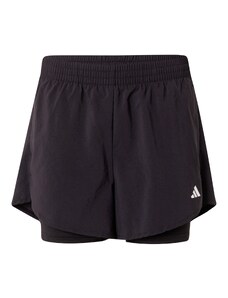 ADIDAS PERFORMANCE Спортен панталон 'Minimal Made For Training' черно / бяло