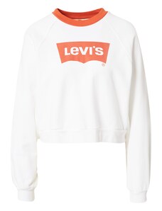 LEVI'S  Суичър 'Vintage Raglan Crewneck Sweatshirt' червено / бяло