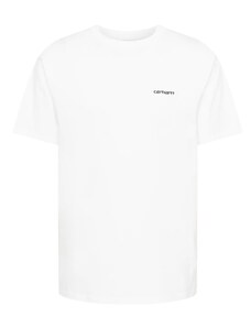 Carhartt WIP Тениска черно / бяло