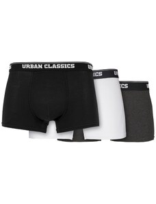 Urban Classics Боксерки антрацитно черно / черно / бяло