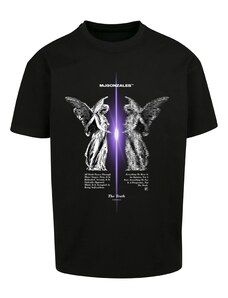 MJ Gonzales Тениска 'The Truth' лилав / черно / бяло