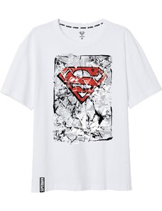 EPlus Мъжка тениска Superman бяла