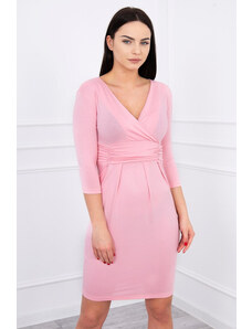 Alexis Дамска рокля за бременни Теа 8317 - светло розова