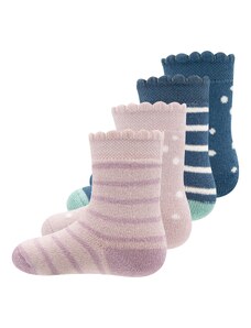 EWERS Къси чорапи тъмносиньо / лилав / бледорозово / бяло