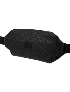 Calvin Klein Чанта за кръста антрацитно черно / черно