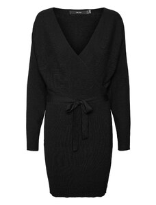VERO MODA Плетена рокля черно