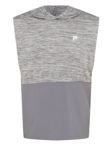 FILA Функционална тениска сиво / сив меланж