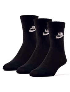 Nike Sportswear Къси чорапи черно / бяло