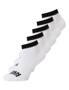 Urban Classics Дамски чорапи тип терлици черно / бяло