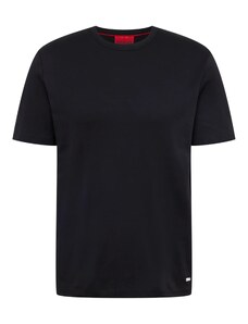 HUGO Red Тениска 'Dozy' черно / бяло