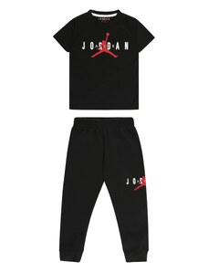 Jordan Облекло за бягане тъмночервено / черно / бяло