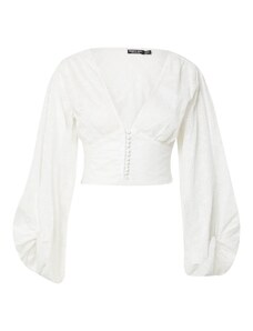 Nasty Gal Блуза бяло