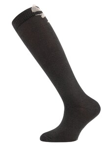 EWERS Къси чорапи антрацитно черно / бяло