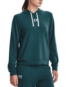Суитшърт с качулка Under Armour Rival Terry Hoodie-GRN 1369855-716 Размер L
