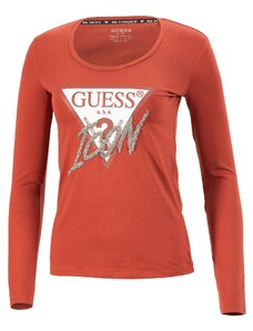 GUESS Блуза LS CN ICON TEE