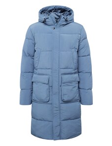 BURTON MENSWEAR LONDON Зимно палто опушено синьо