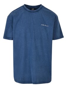 Urban Classics Тениска синьо / бяло