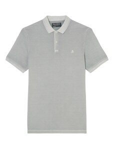 Marc O'Polo Тениска сиво / бяло