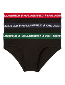KARL LAGERFELD M Бельо Logo Brief Multiband (X3) 220M2111 900 multi