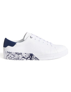 TED BAKER Sneakers Vemmy Retro Swirl Leather Sneaker 262246 white
