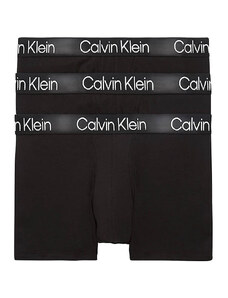 CALVIN KLEIN Underwear Trunk 3Pk 000NB2970A 7VI black