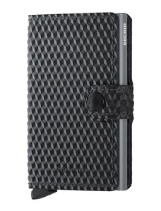 SECRID Портфейл Miniwallet Cubic Black-Titanium MCu-Black-Titanium