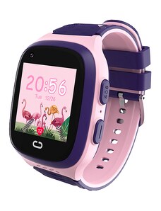 Детски Смарт часовник NUBI LT31, 4G, Сим карта и камера, GPS+LBS+Wi-Fi Tracking, Видео разговор, Водоустойчивост IP67, Розов
