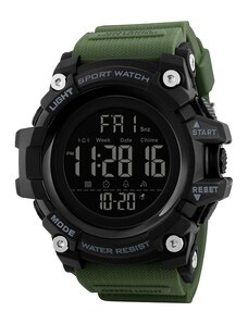 Спортен мъжки часовник SKMEI Fashion Sport, Удароустойчив, Зелен