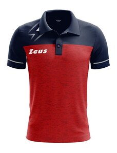 Мъжка Тениска ZEUS Polo Bikolor Rosso/Blu