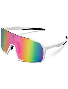 Очила за слънце VIF One White Pink Polarized