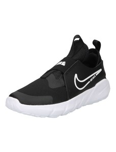 NIKE Спортни обувки 'Flex Runner 2' черно / бяло