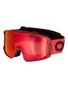 OAKLEY Спортни слънчеви очила сиво / червено / черно