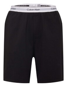 Calvin Klein Underwear Панталон пижама черно / бяло