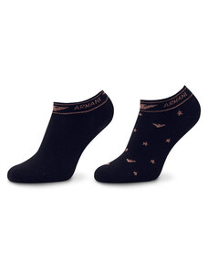 Комплект 2 чифта къси чорапи дамски Emporio Armani